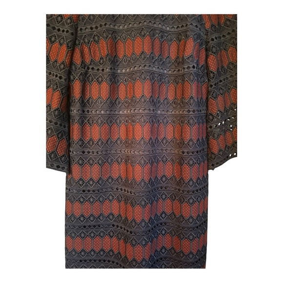 Tahari Navy and Red Dress Size Small (S) - Picture 5 of 8